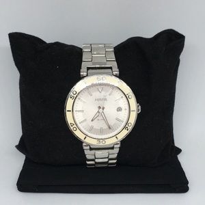 Women’s Fossil Watch (AM4279) Silver Tone, 6” Band